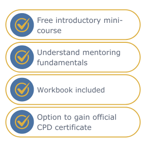 Free introduction to mentoring list icon
