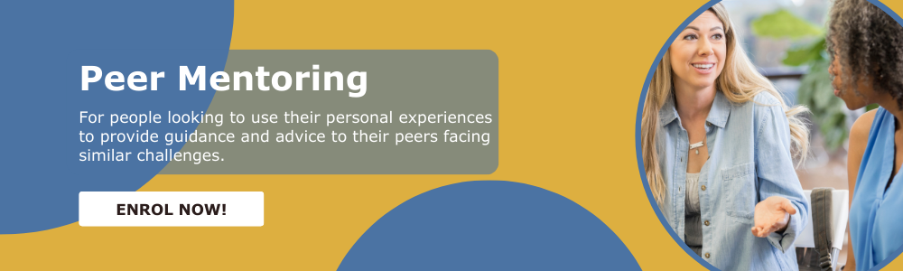 Peer mentoring course page banner