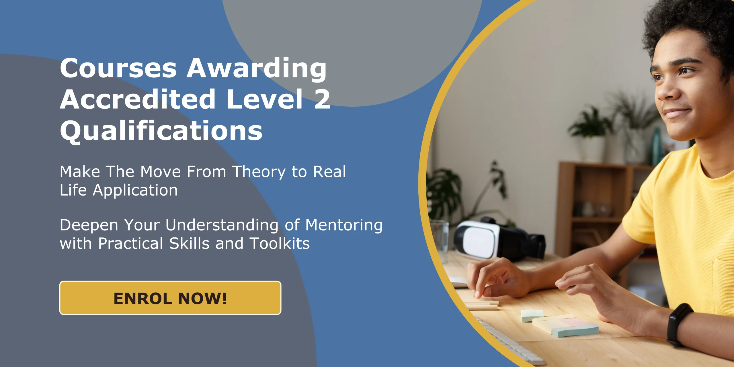 Principle level mentoring courses page banner