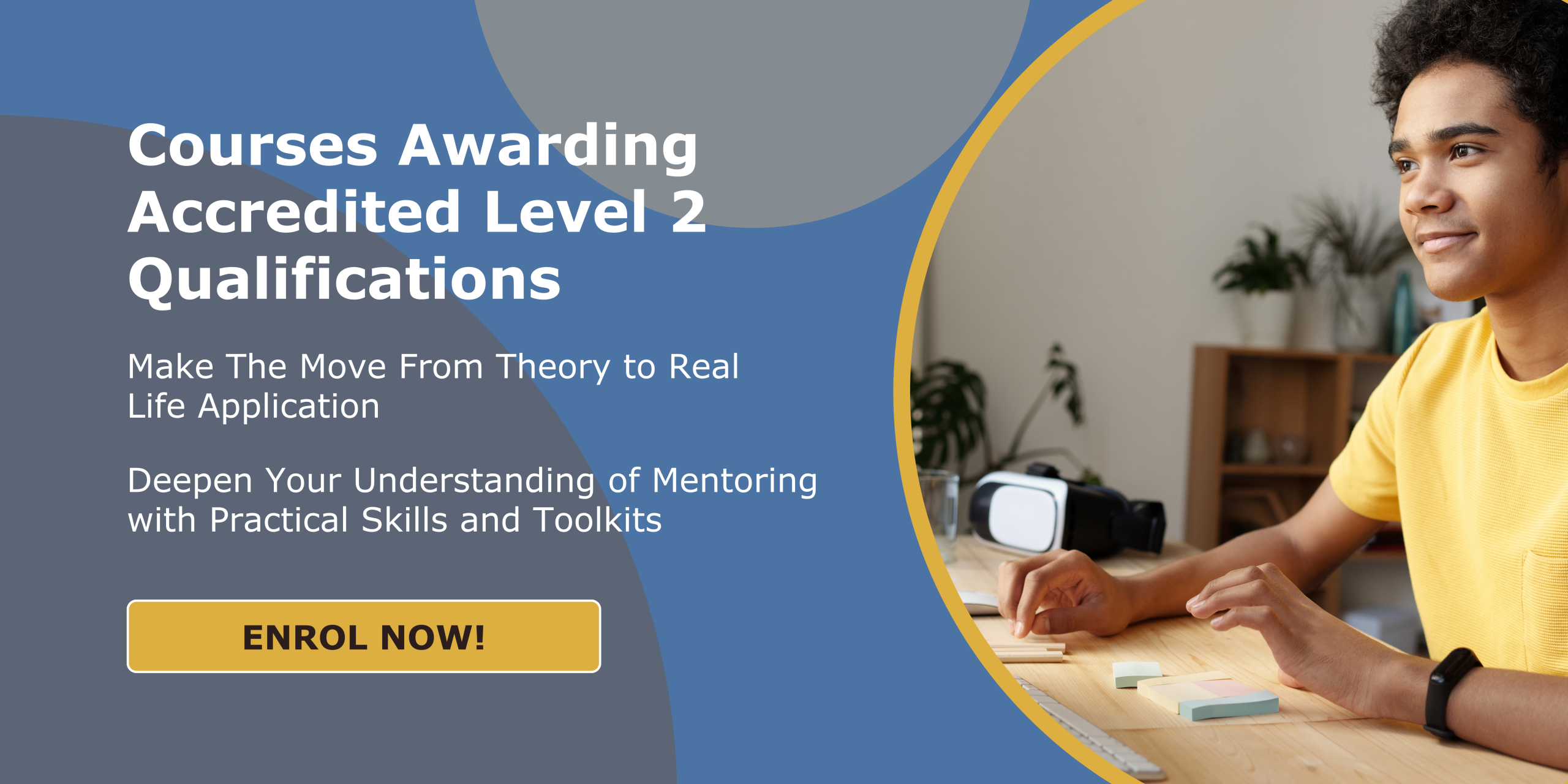 Principles courses landing page banner