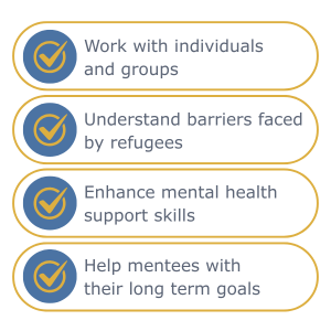 Refugee mentor list icon